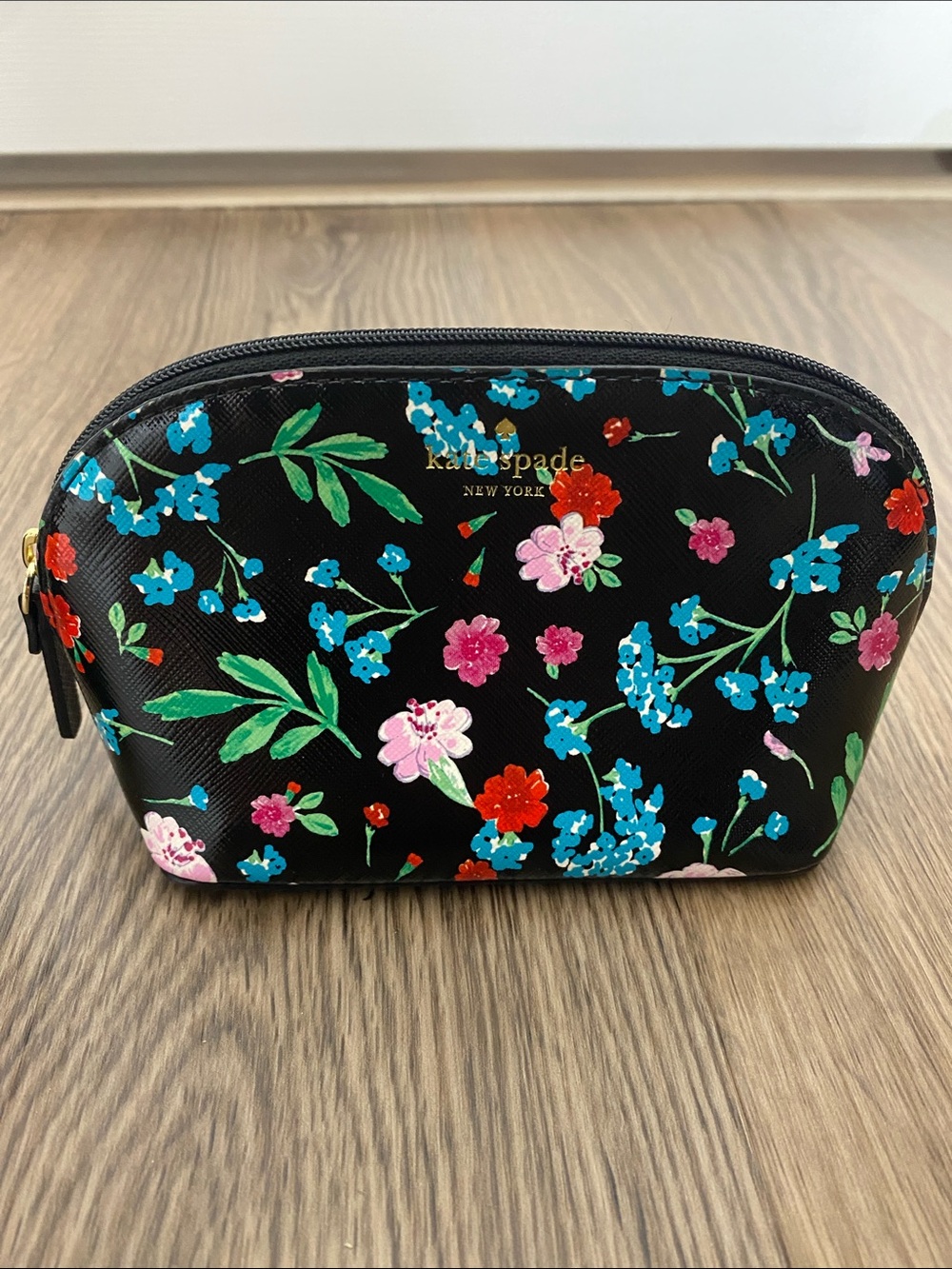 kate spade Floral Hummingbird Cosmetic Bag Duo Tropical Chic - Picture 8 of 16